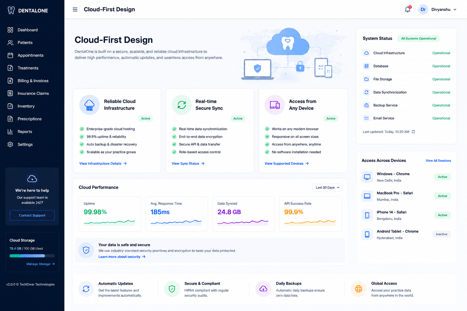 Cloud Performance - Optimized cloud infrastructure